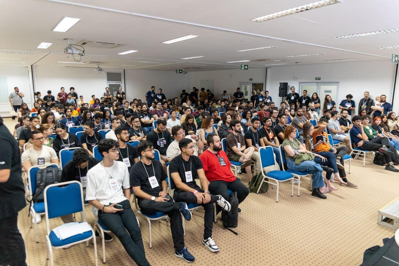 Comunidade do GDG Natal reunida em um encontro